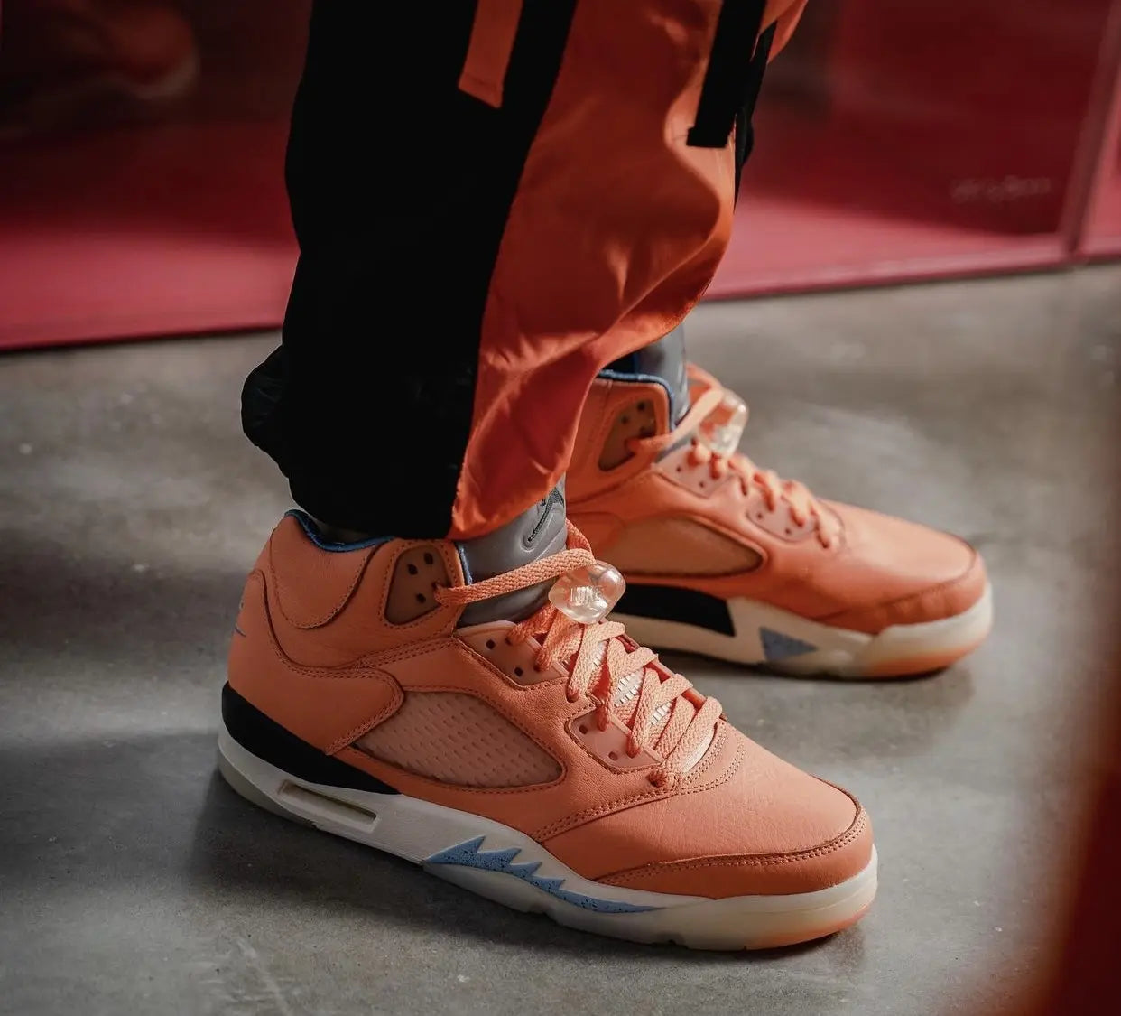 JORDAN 5 RETRO DJ We The Best Crimson Bliss Metroutfits